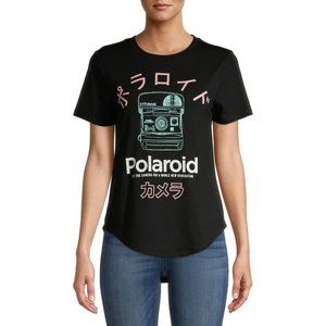 Polaroid T-Shirt NWT Licensed Graphic Tees Juniors Large L/G